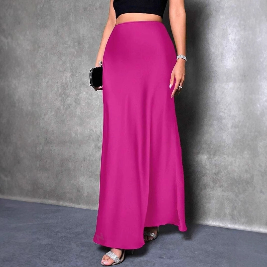 Satin Skirt 69A692