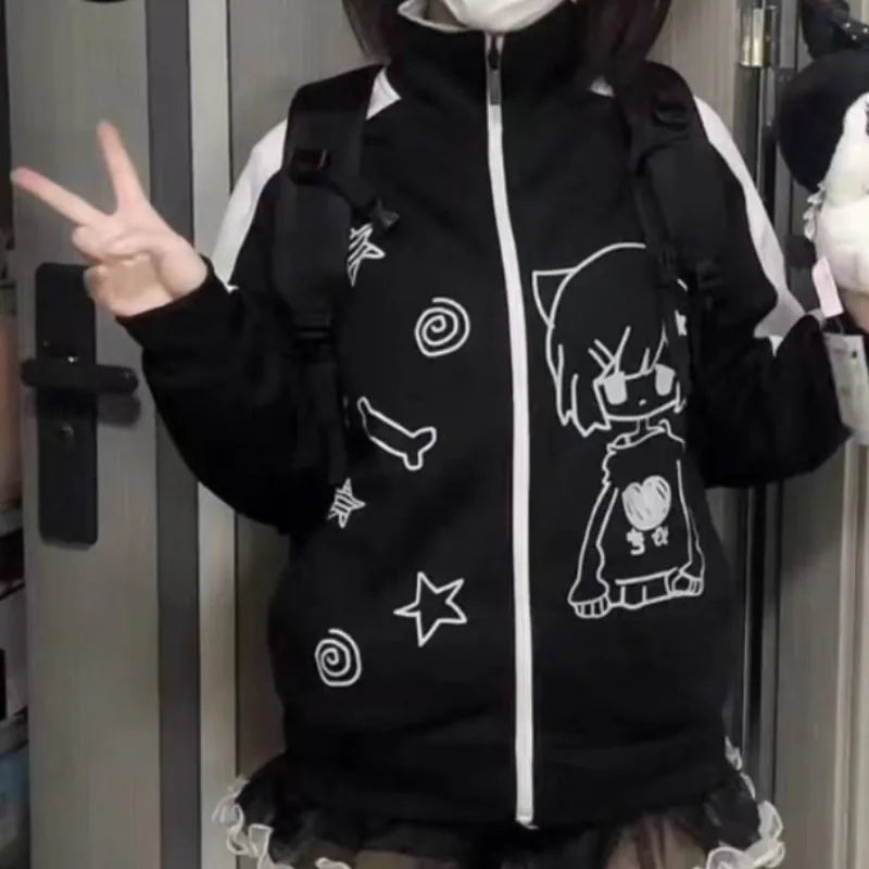 Japanese Casual Stand Neck Jacket SA245