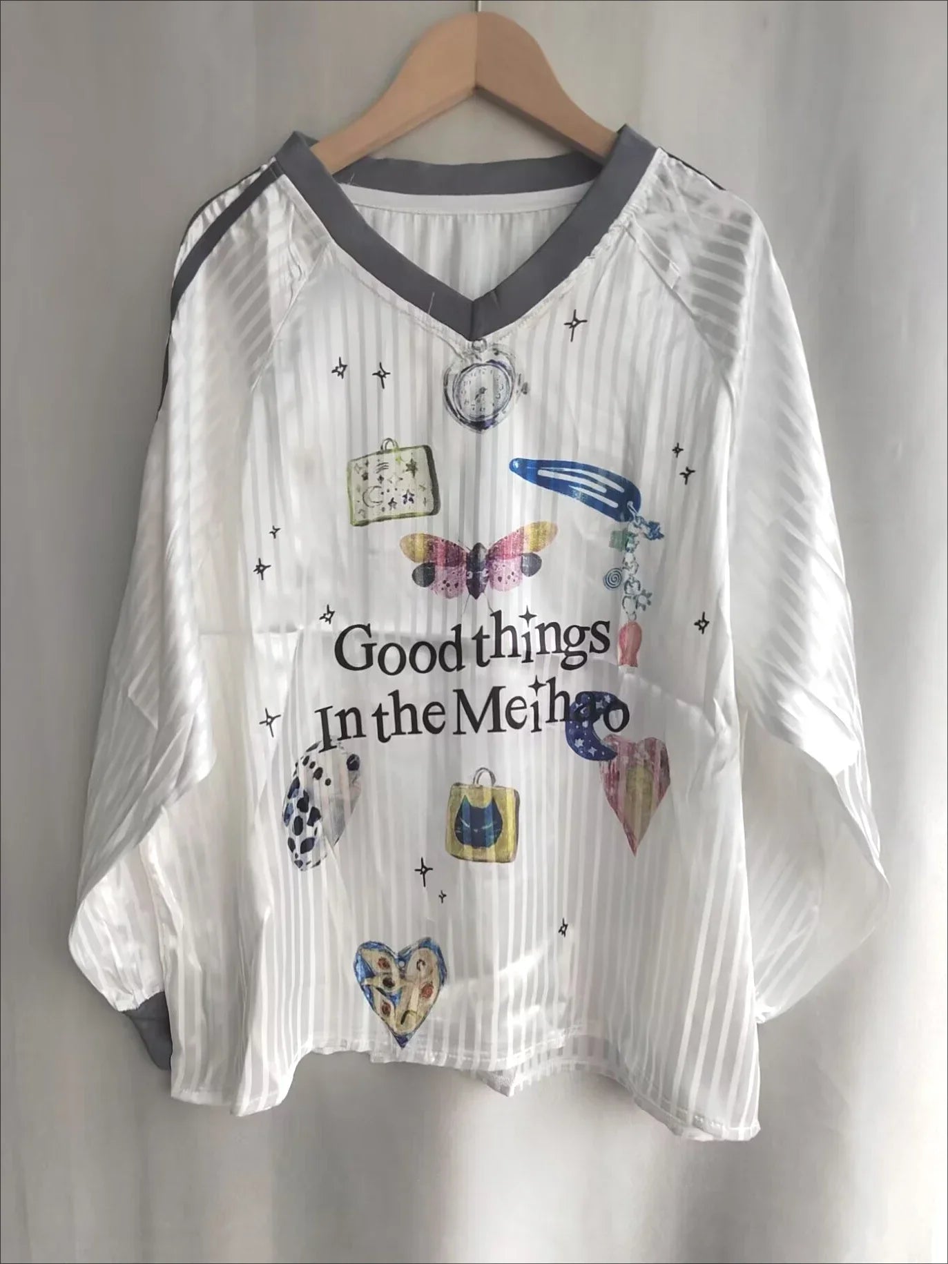 Korean Y2k Butterfly Print T-shirts SA228