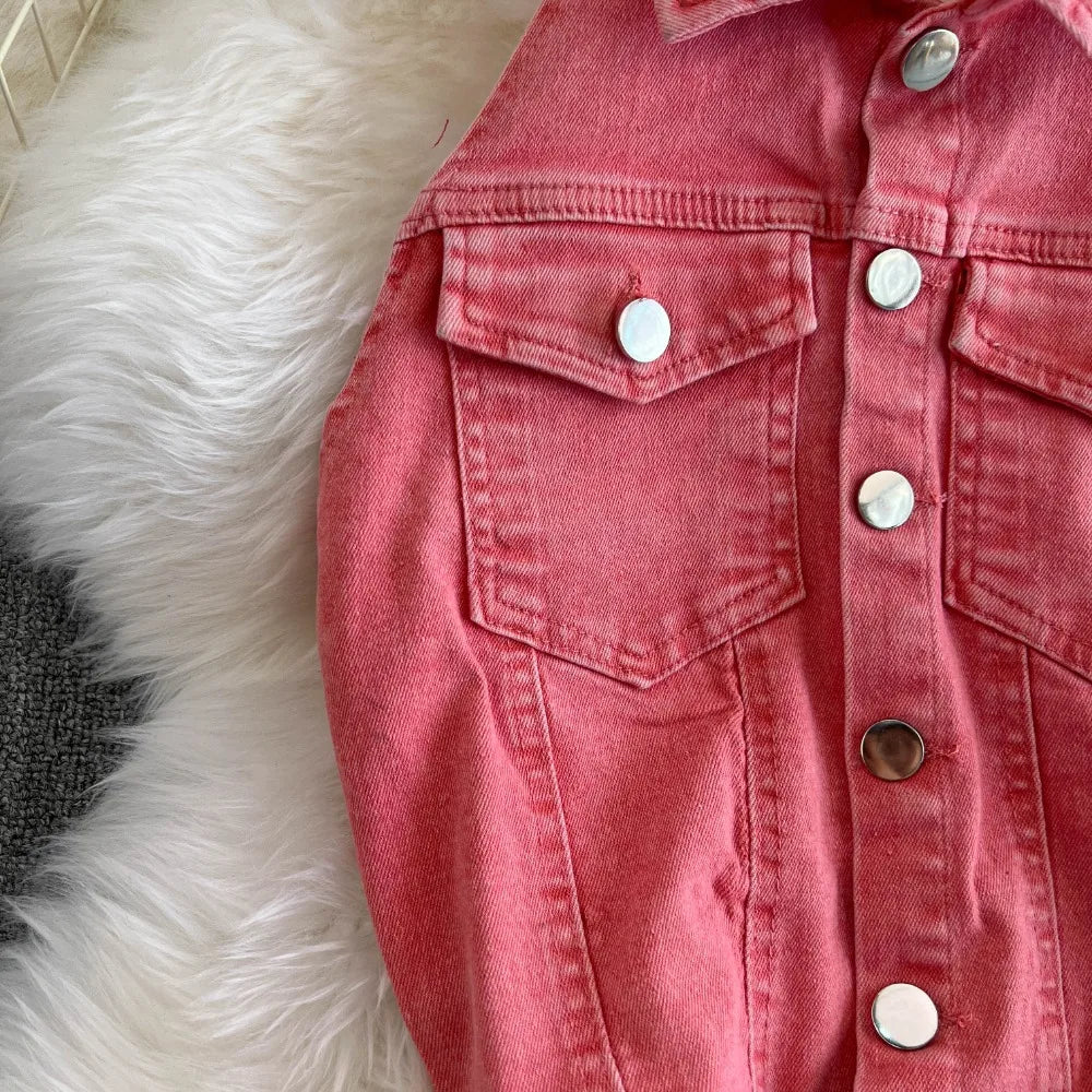 Neploe New Vintage Turn-down Collar Sleeveless Bodysuit