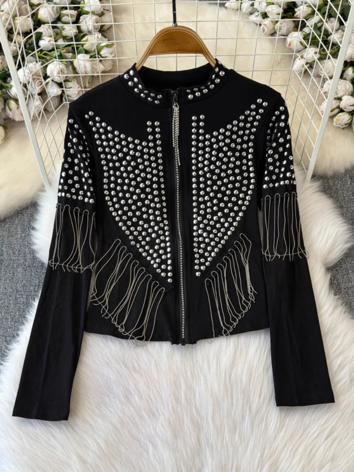 Fashion Patchwork Diamonds Woman 2025 Sets SA240
