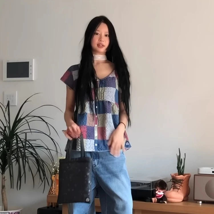 Spring Summer New Shirts Women Y2k SA274