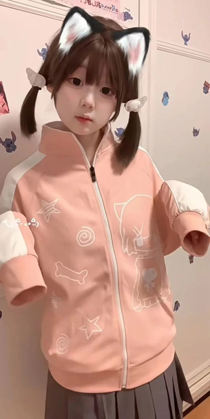 Japanese Casual Stand Neck Jacket SA245