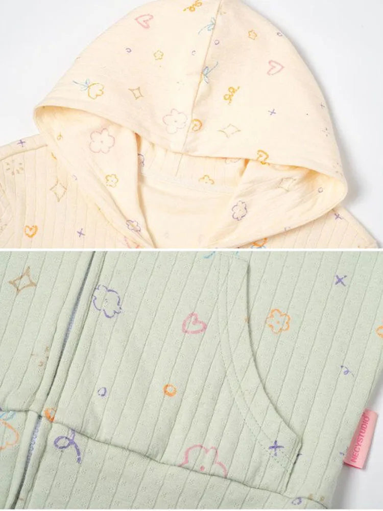 Autumn Zip Up Hooded Sweatshirt SA222