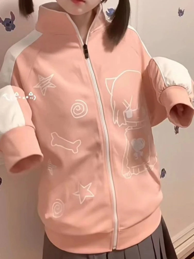 Japanese Casual Stand Neck Jacket SA245