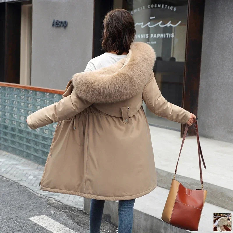 Long Sleeve Slim Fit Mid-lrngth Women Mujer SA042
