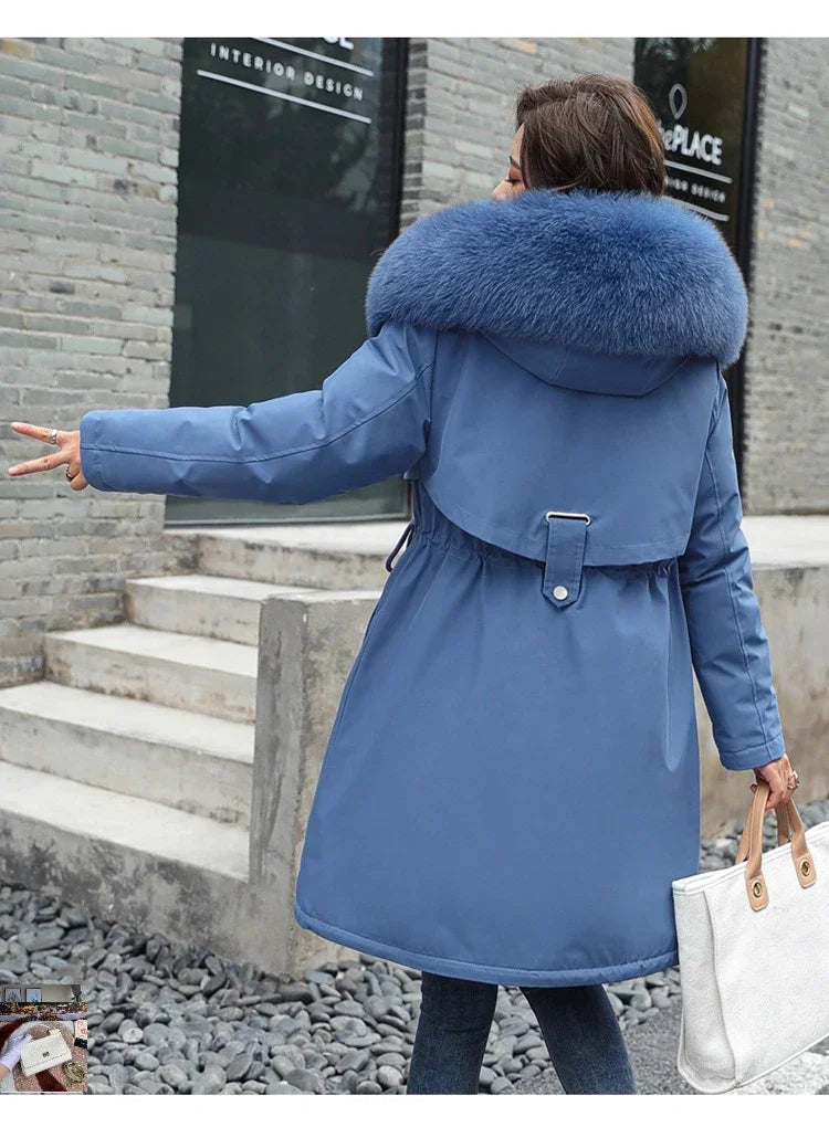 Long Sleeve Slim Fit Mid-lrngth Women Mujer SA042