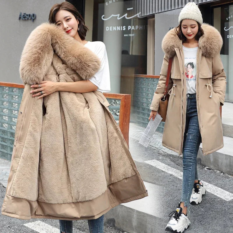 Long Sleeve Slim Fit Mid-lrngth Women Mujer SA042