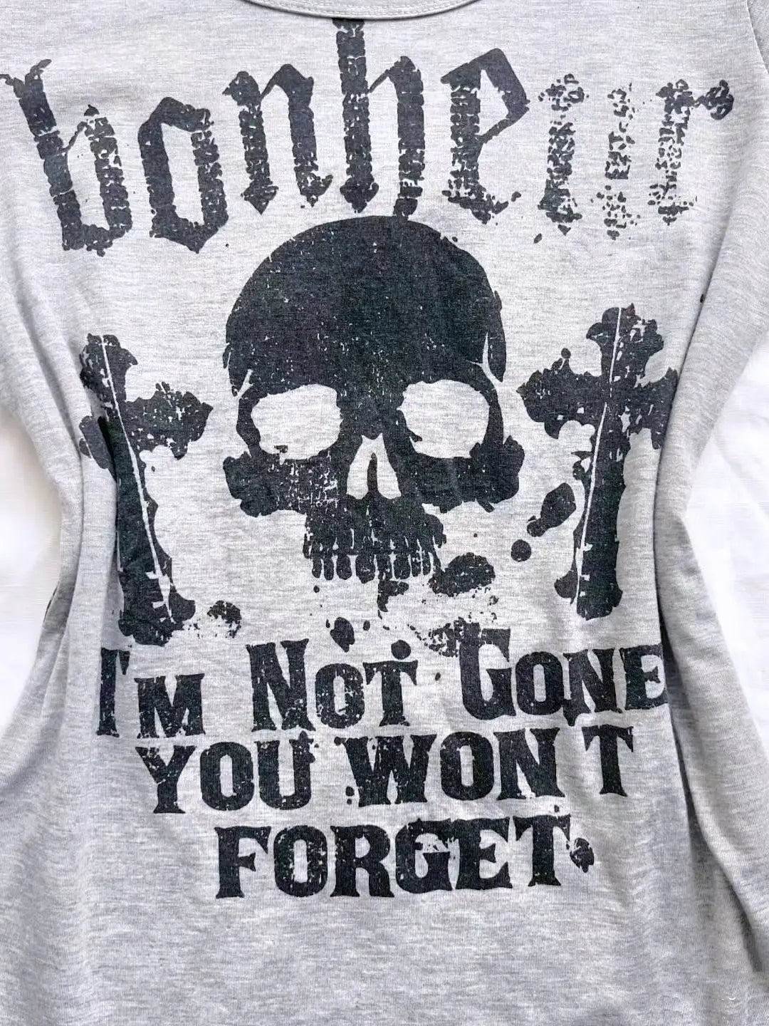 Vintage Shibuya Spice Skeleton Letter Print Vintage Tshirts SA144