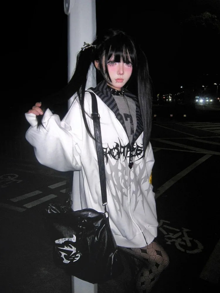 Long Sleeve Hooded Zipper Hoodies Coats SA153/SA154