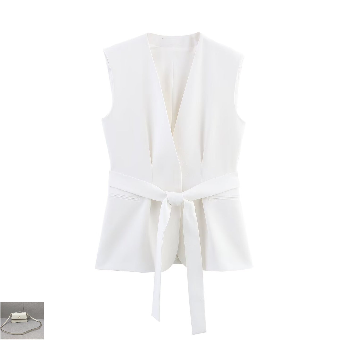 Vest Flared Pants Set SA345