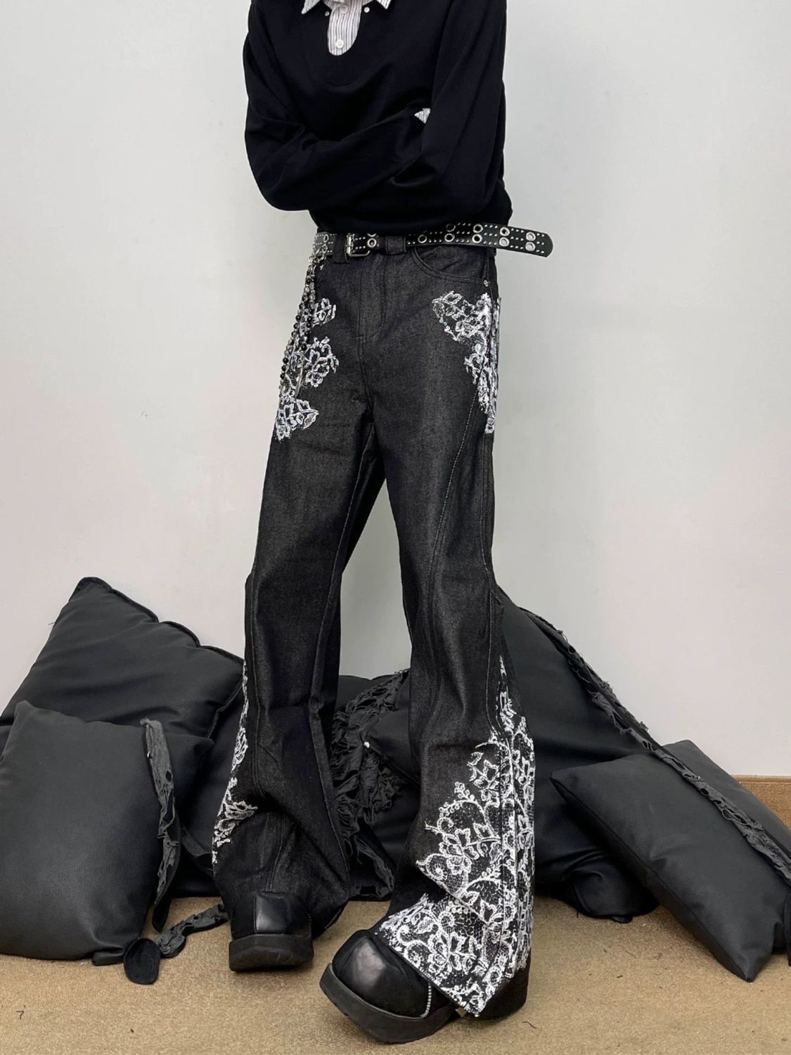 Floral Print Jeans SA657SA658/SA659