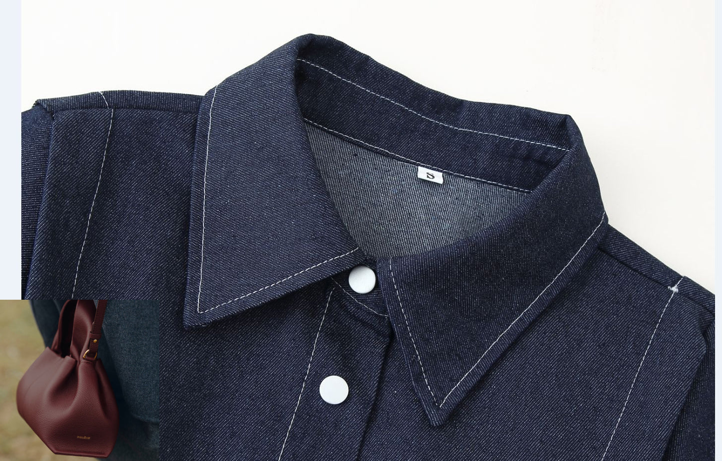 Single-breasted Denim Suit SA425/SA426