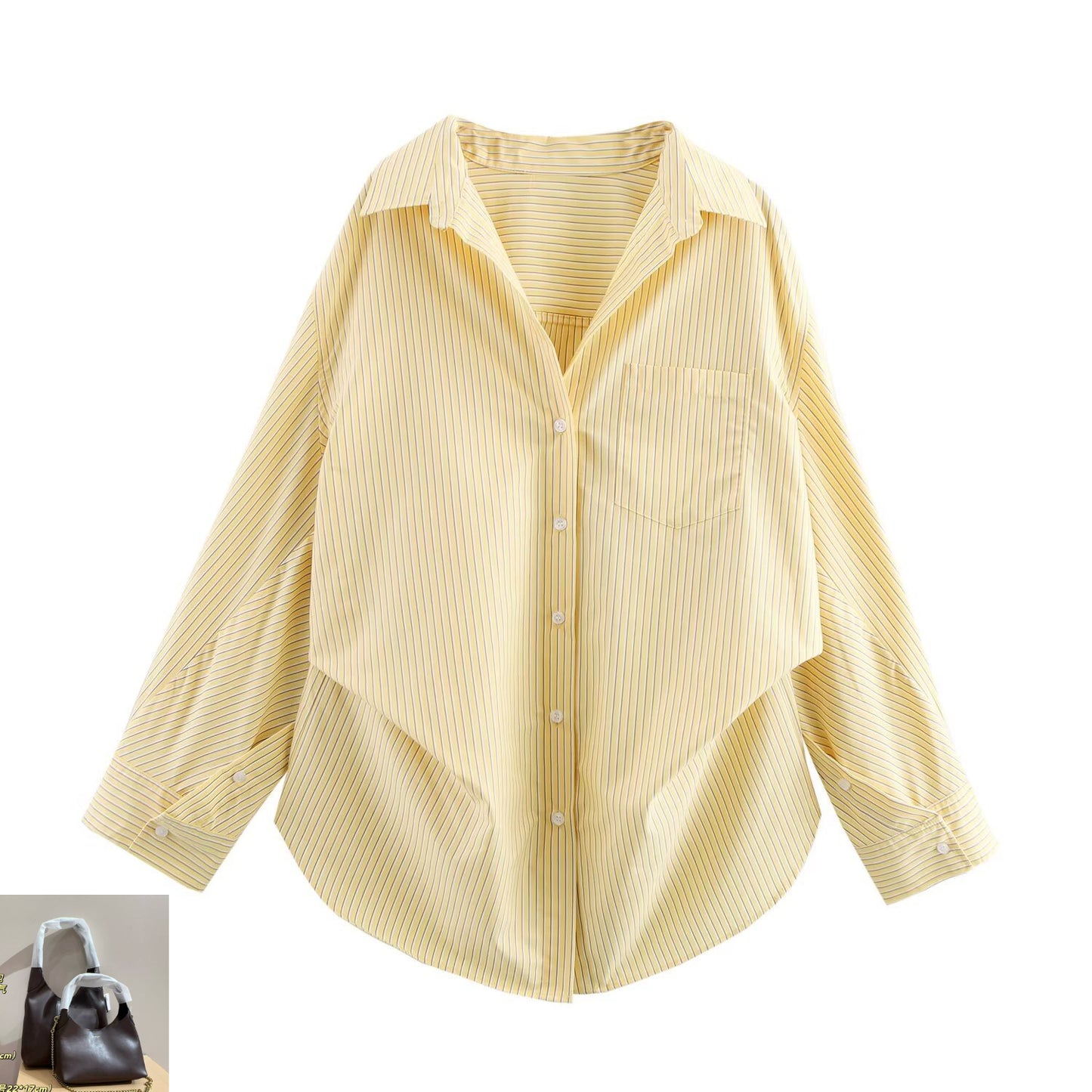 Fashion Versatile Loose Poplin Shirt Sa357/sa358