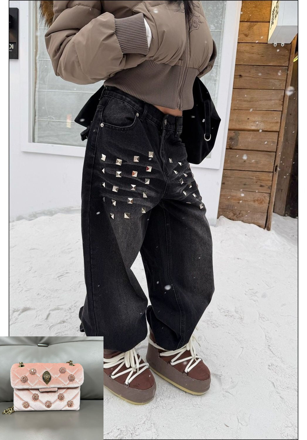 American Retro Wide Leg Jeans SA629