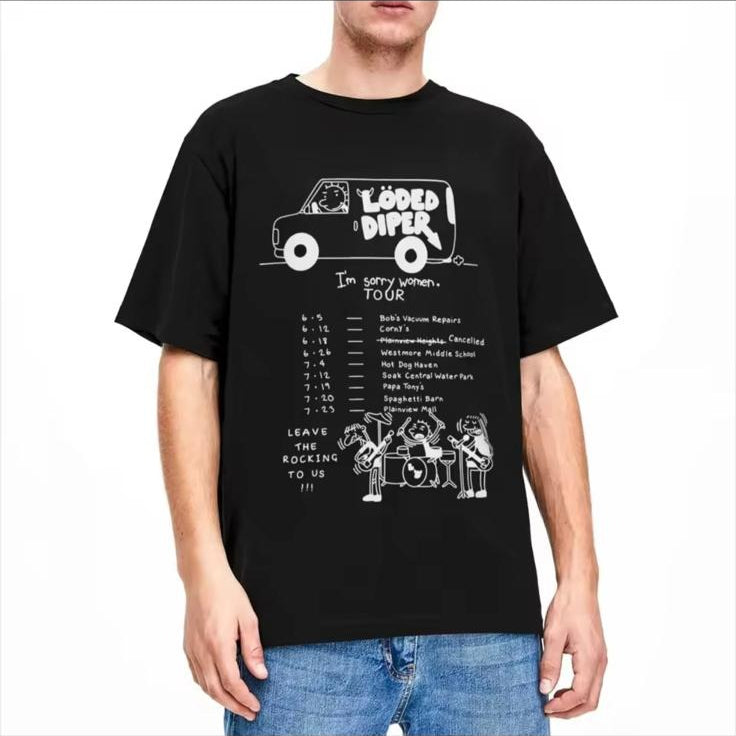 Loose T-shirt Casual Men's and Women's Short Sleeves 69B346
