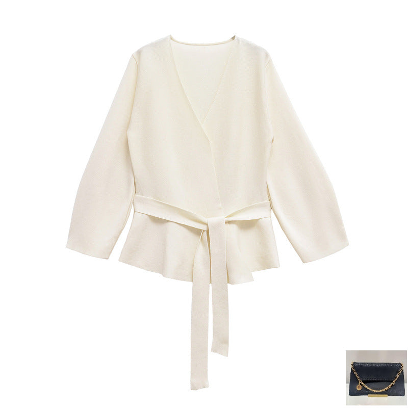 Temperament Deep V-neck Suit SA330