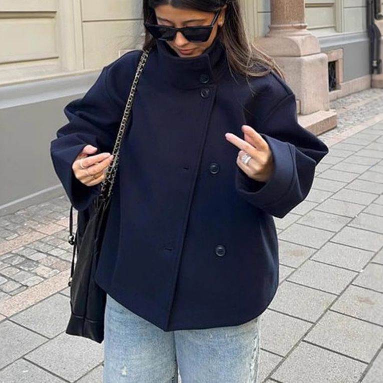Short Woolen Coat SAB060/SAB061