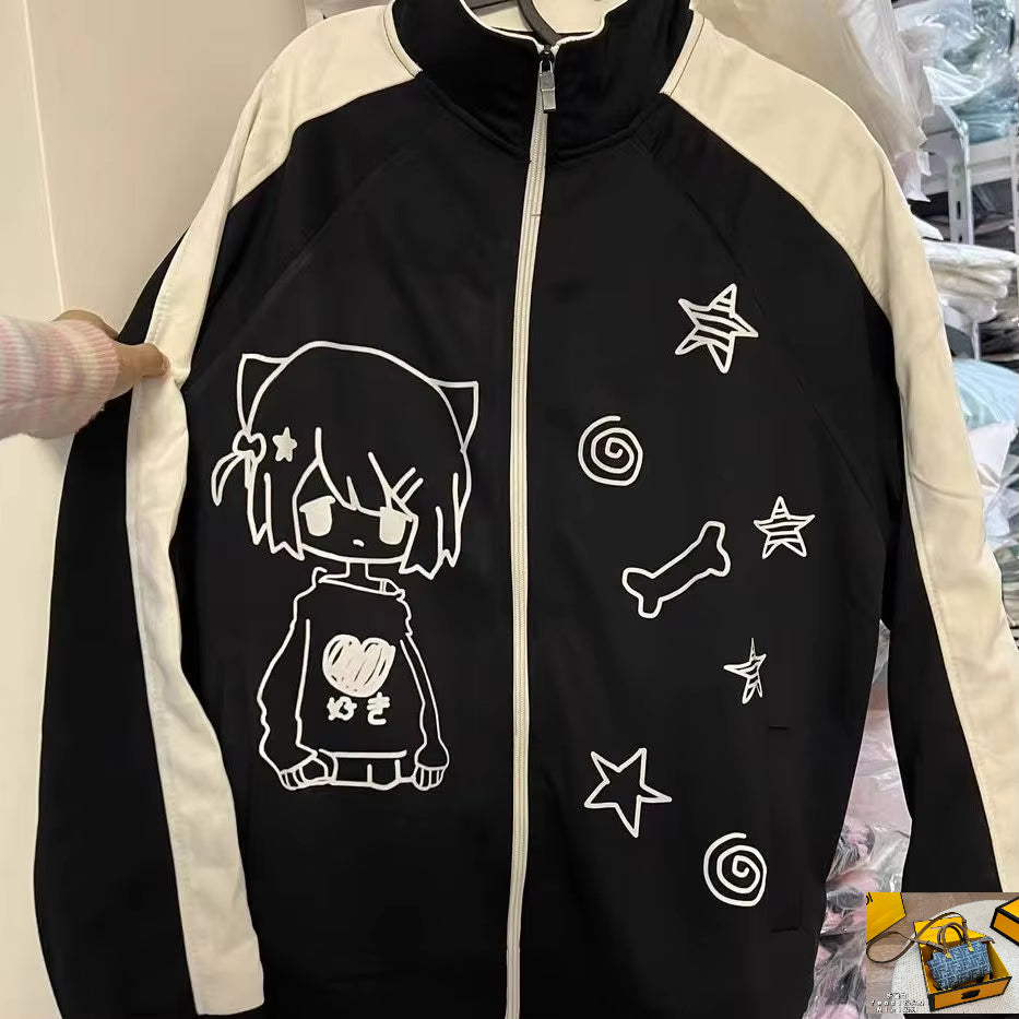 Japanese Casual Stand Neck Jacket SA245