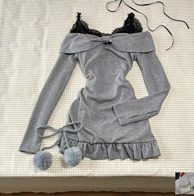 High Street Two Piece Set Gray SA223