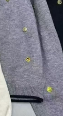 Elegant Temperament Stand Collar Lantern Sleeve Dress