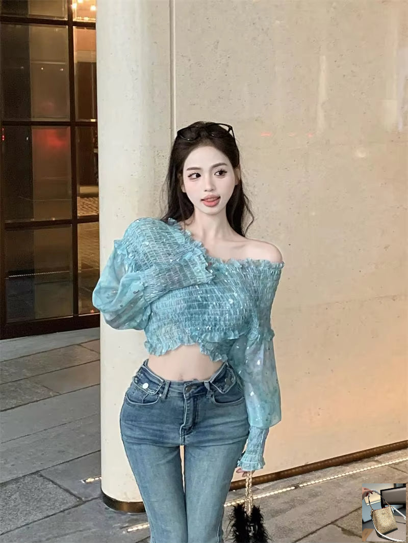 Black Fungus Edge and Stylish Top SA169