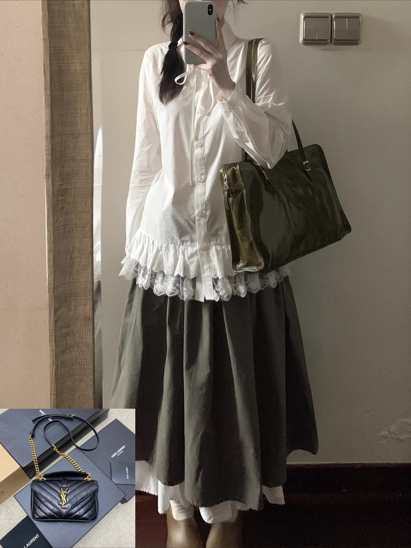 White Shirt Woman SA643