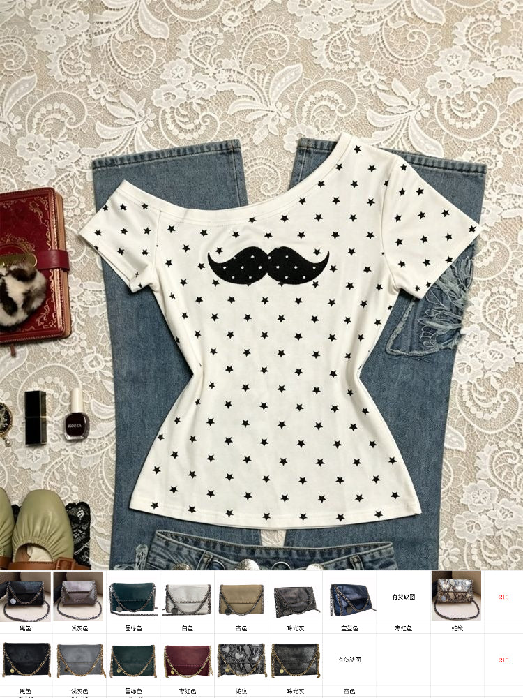Stars Short Sleeve T-shirt SA894