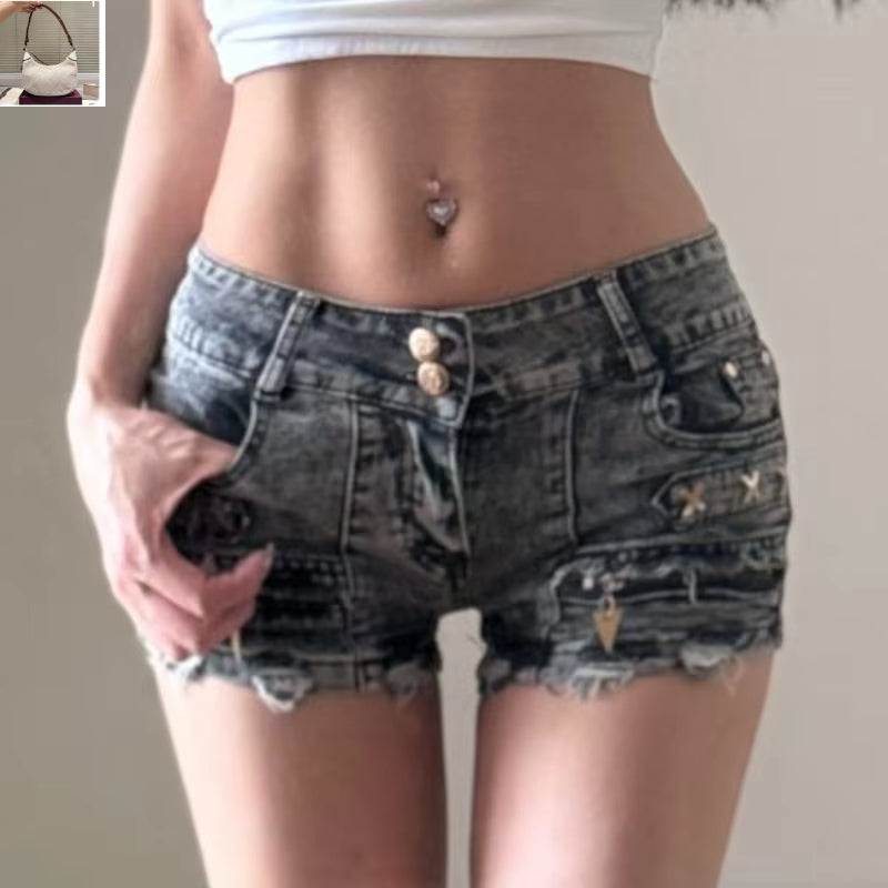 Vintage Popular Heavy Hip Hop Punk Girl Bottoms SA199