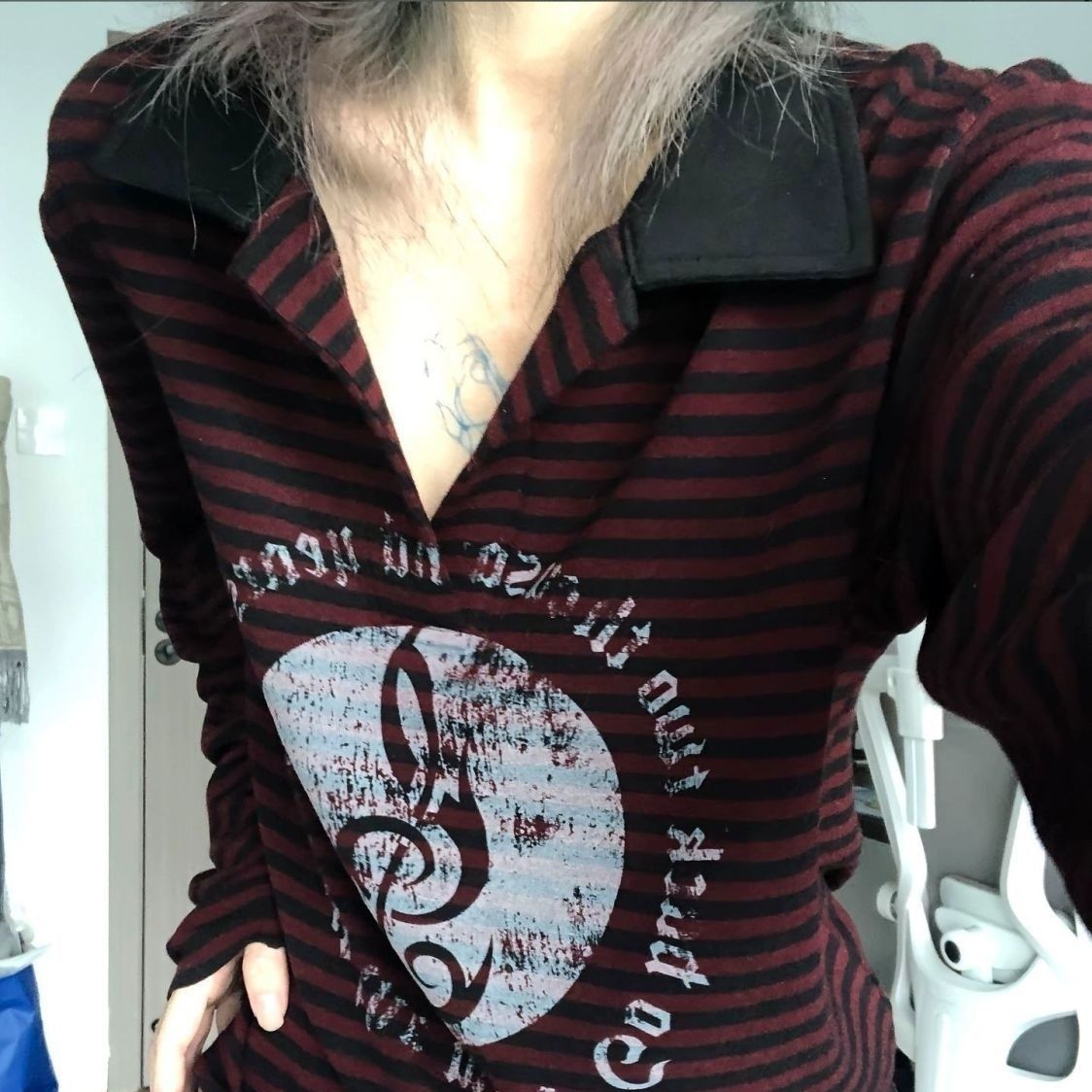 Striped Long Sleeve T-shirt SAB071