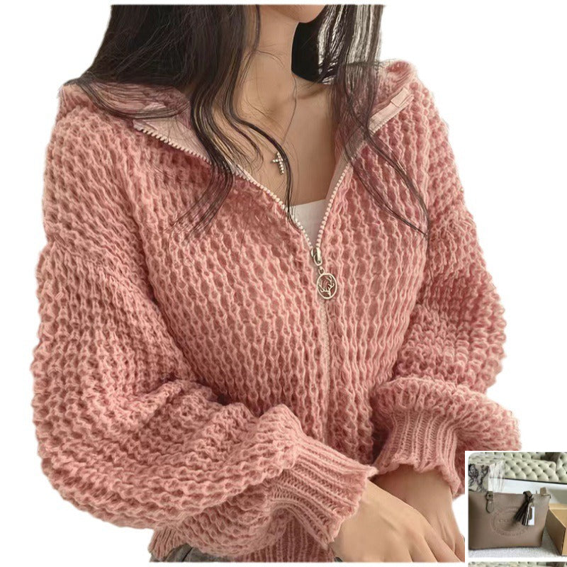 Knitted Cardigan Sweater Jacket SA376
