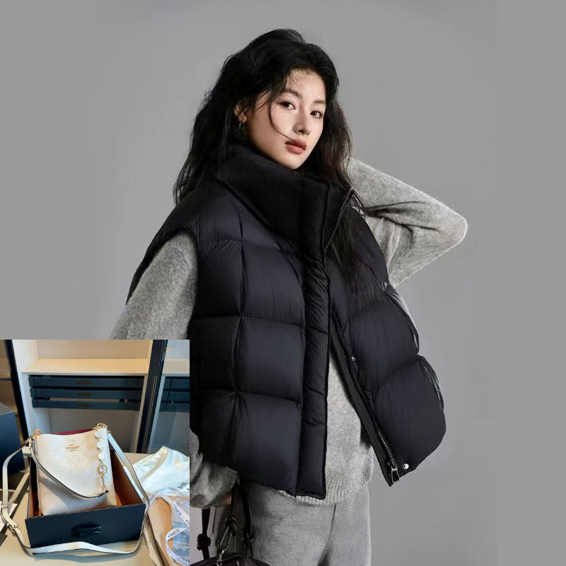 Winter New Stand-up Collar Vest SA485