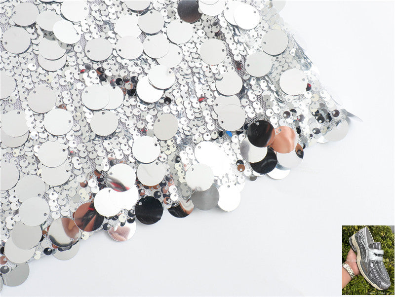 Buttocks Sequined Mini Skirt Women SA335