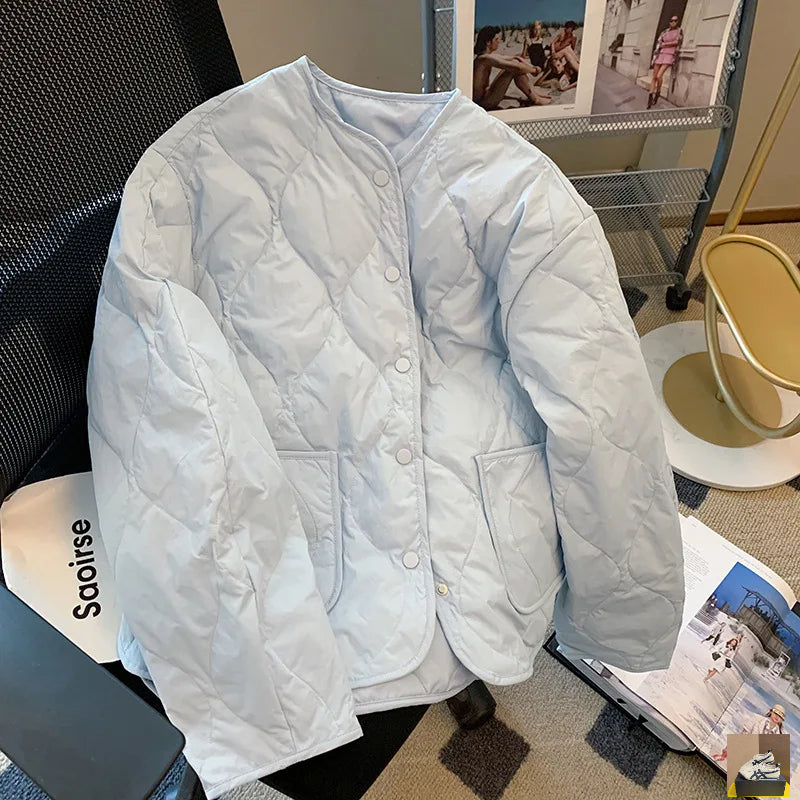 Korean Fashion Thick Cotton Outerwears SP007