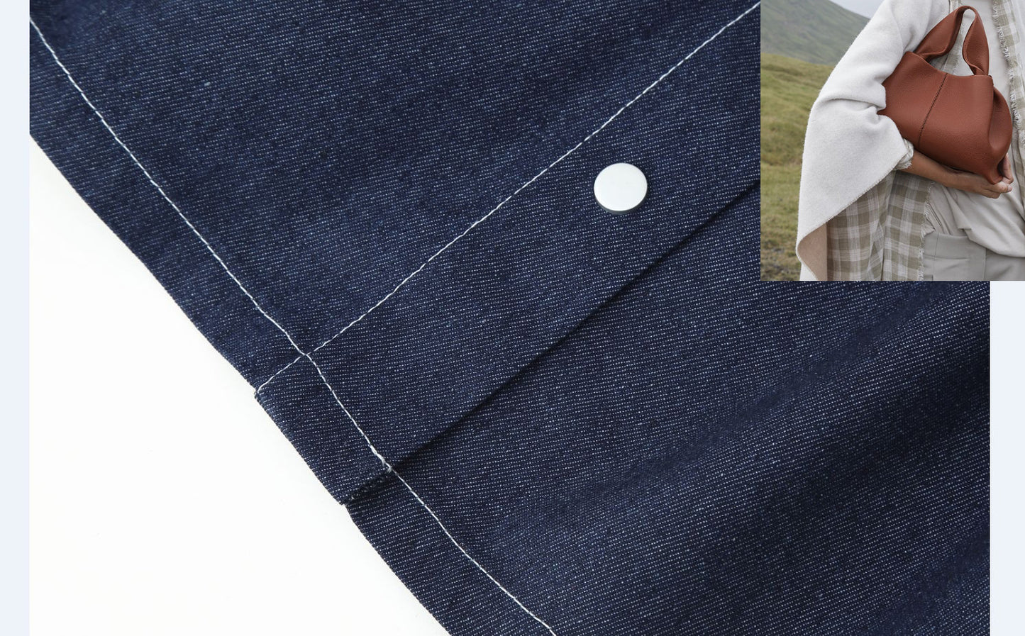 Single-breasted Denim Suit SA425/SA426