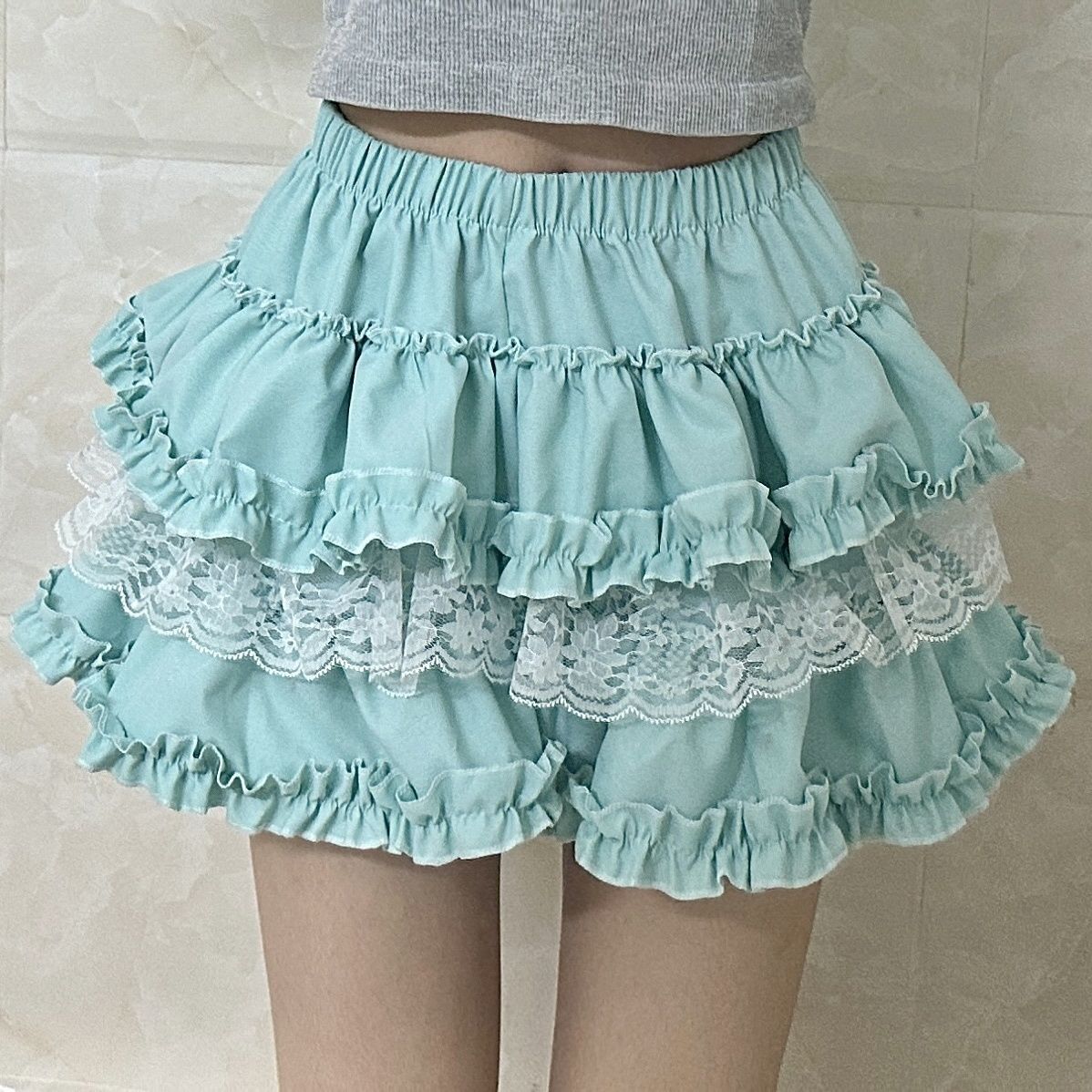 Lace Cake Ballet Skirt US 64D206