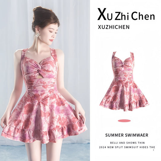 Slim Beachwear Hot Spring Summer Bathing Suit  US 40B783
