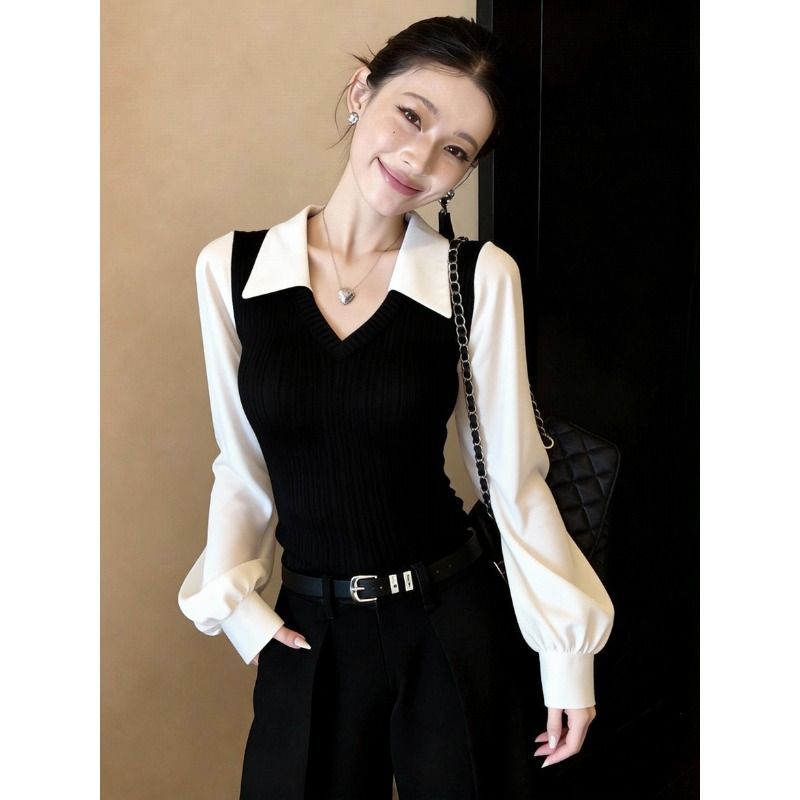 Fake Two-piece Shirt  SAB110