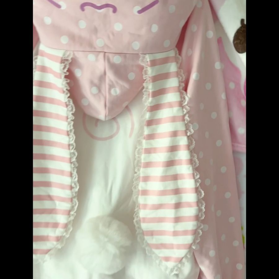 Cute Cardigan Loose Hooded Jacket SAB181