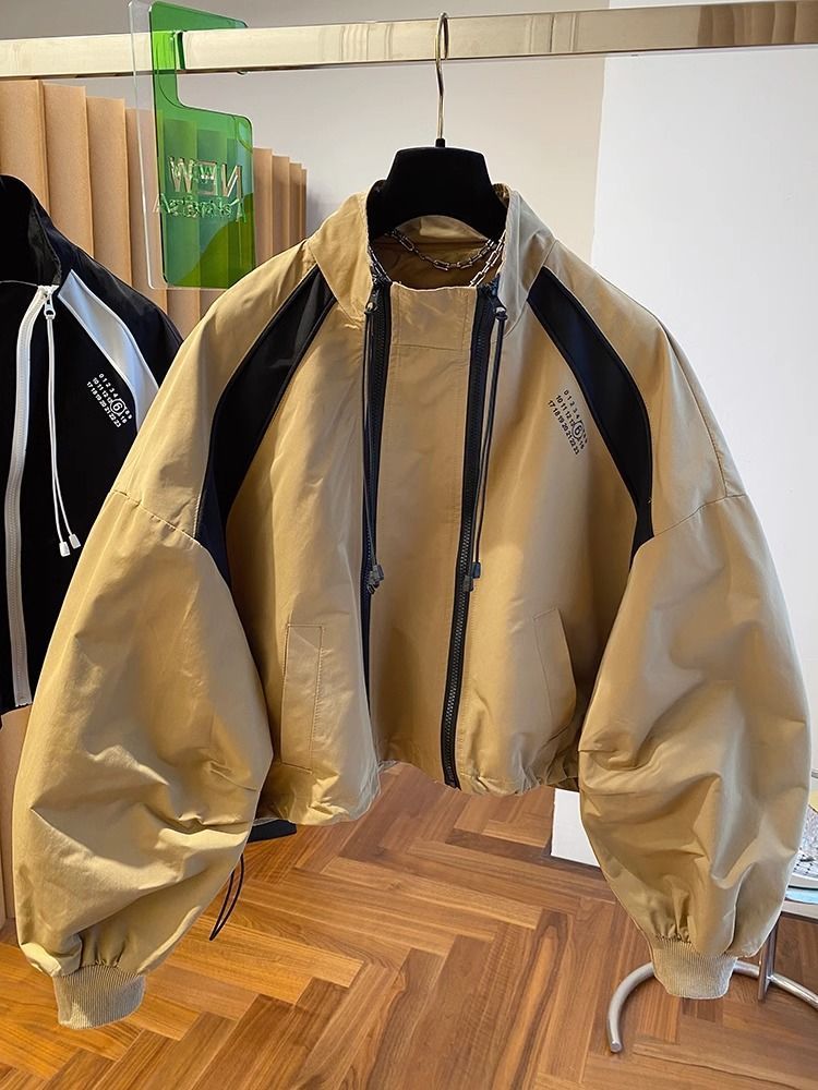 Women's Loose Fit Cropped Jacket 46B441 US
