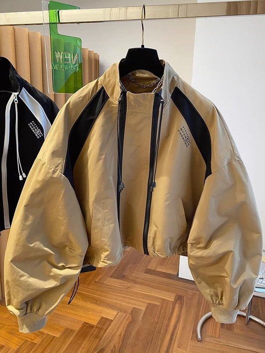 Women's Loose Fit Cropped Jacket 46B441 US