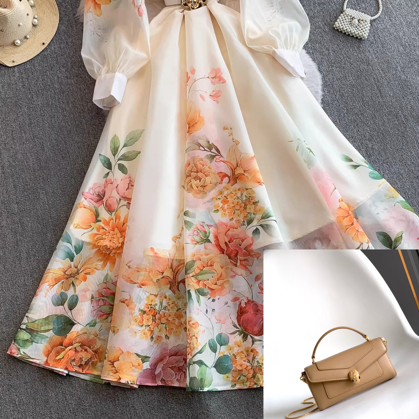 Women's Suit Collar Dress SA747