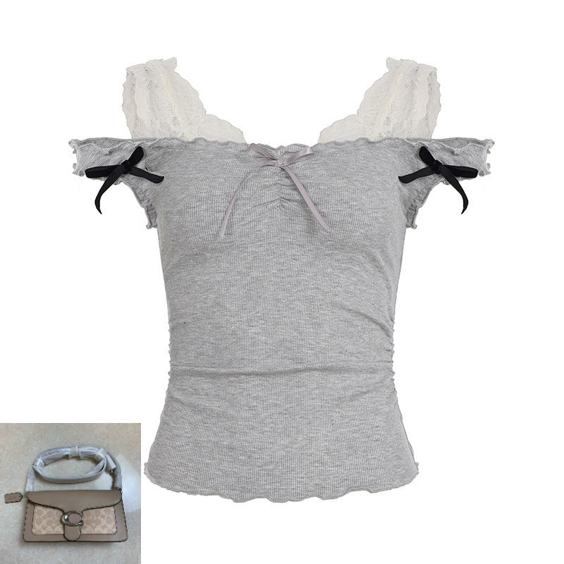 Lace Patchwork Vest SA856