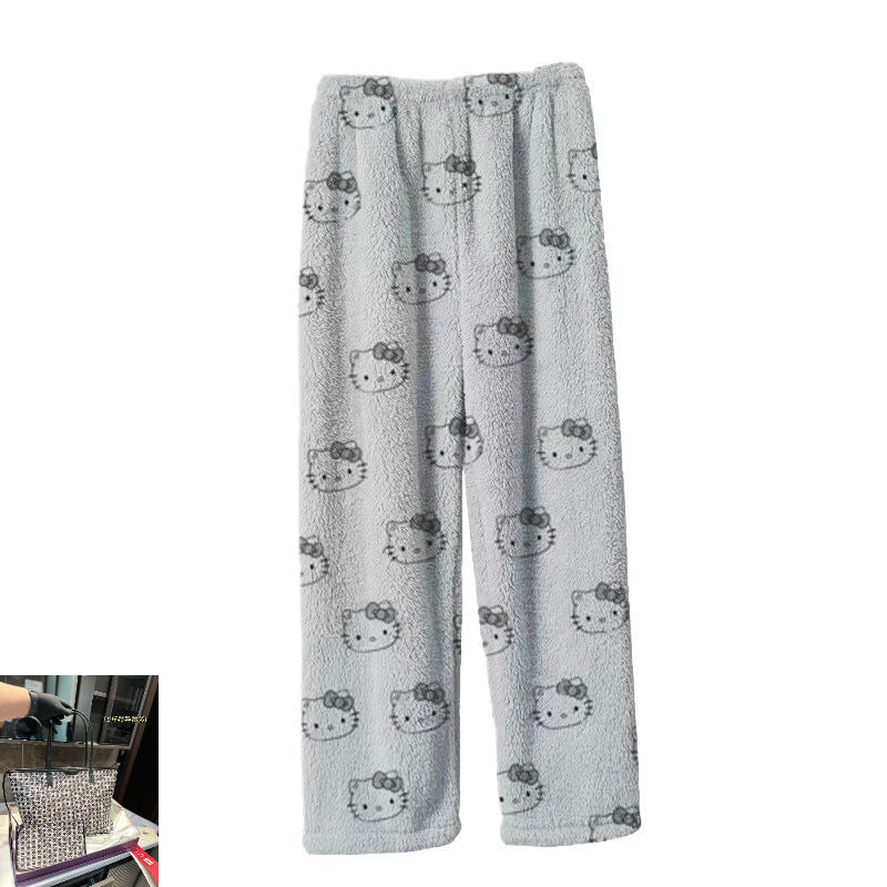 Cute Suit Autumn and Winter Nightgown SA392