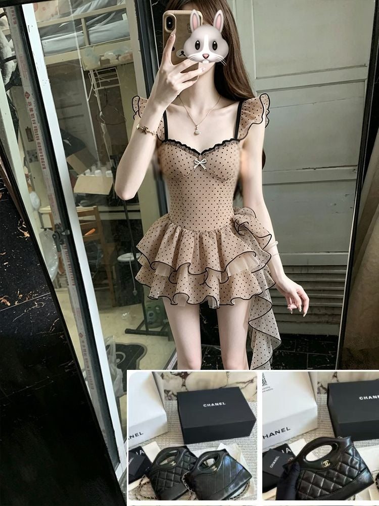 Mesh Suspender Tutu Skirt SAB016