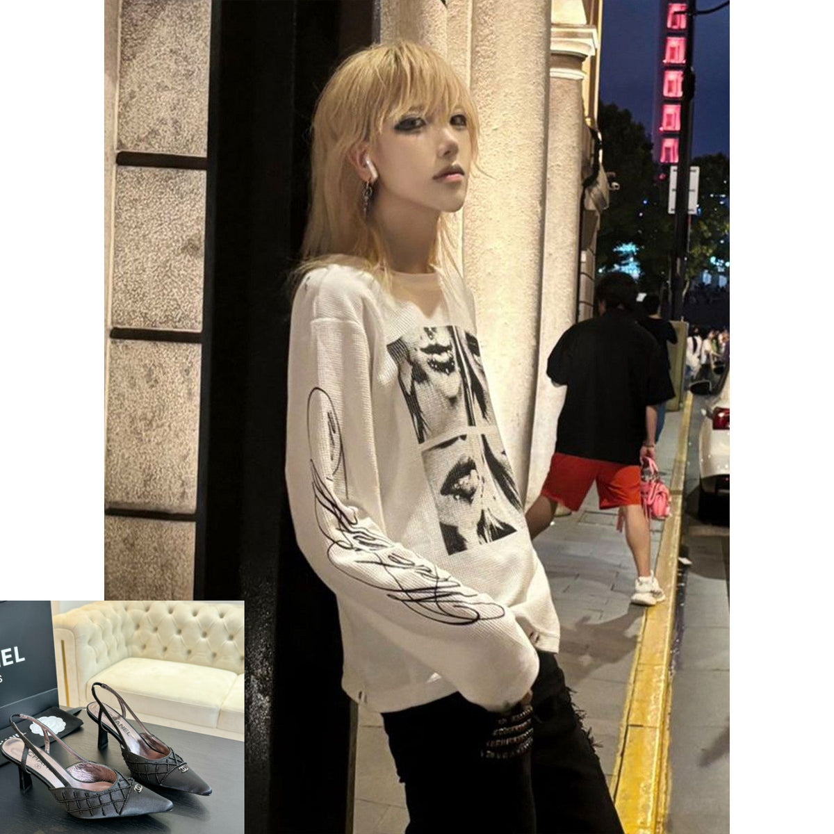 Round Neck Long Sleeve T-shirt SAB193