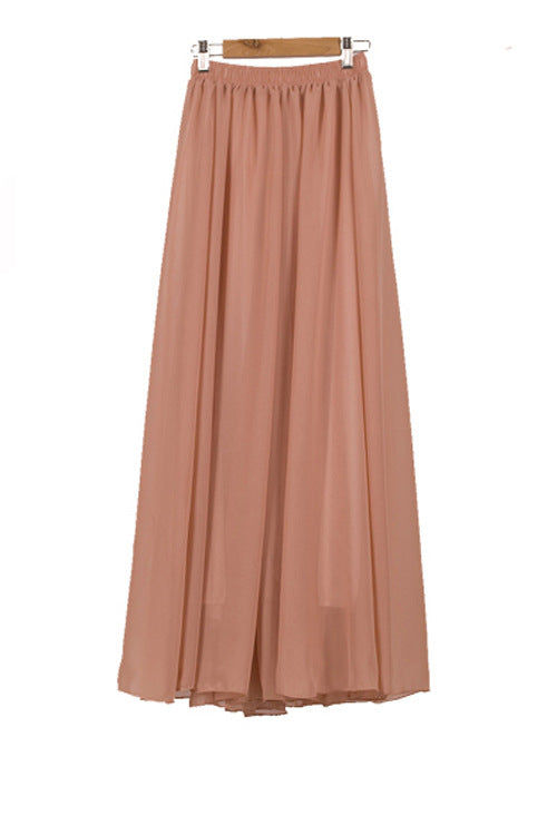 Large Size A-shaped Skirt Beach Skirt  69A683