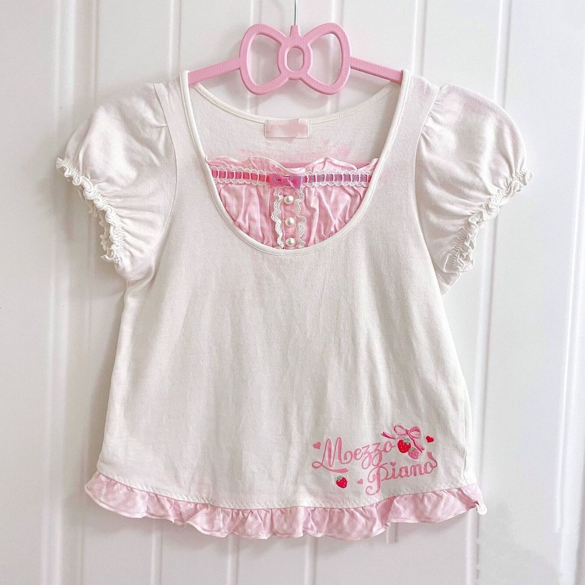 Fake Two-piece Short-sleeved T-shirt  SAB029