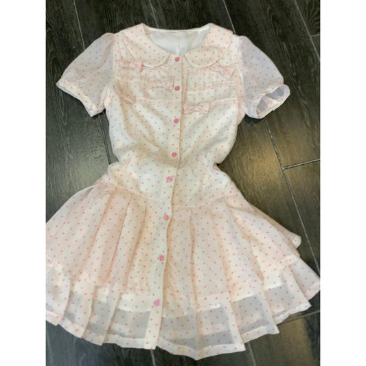 Pink Dress Woman US 64D166