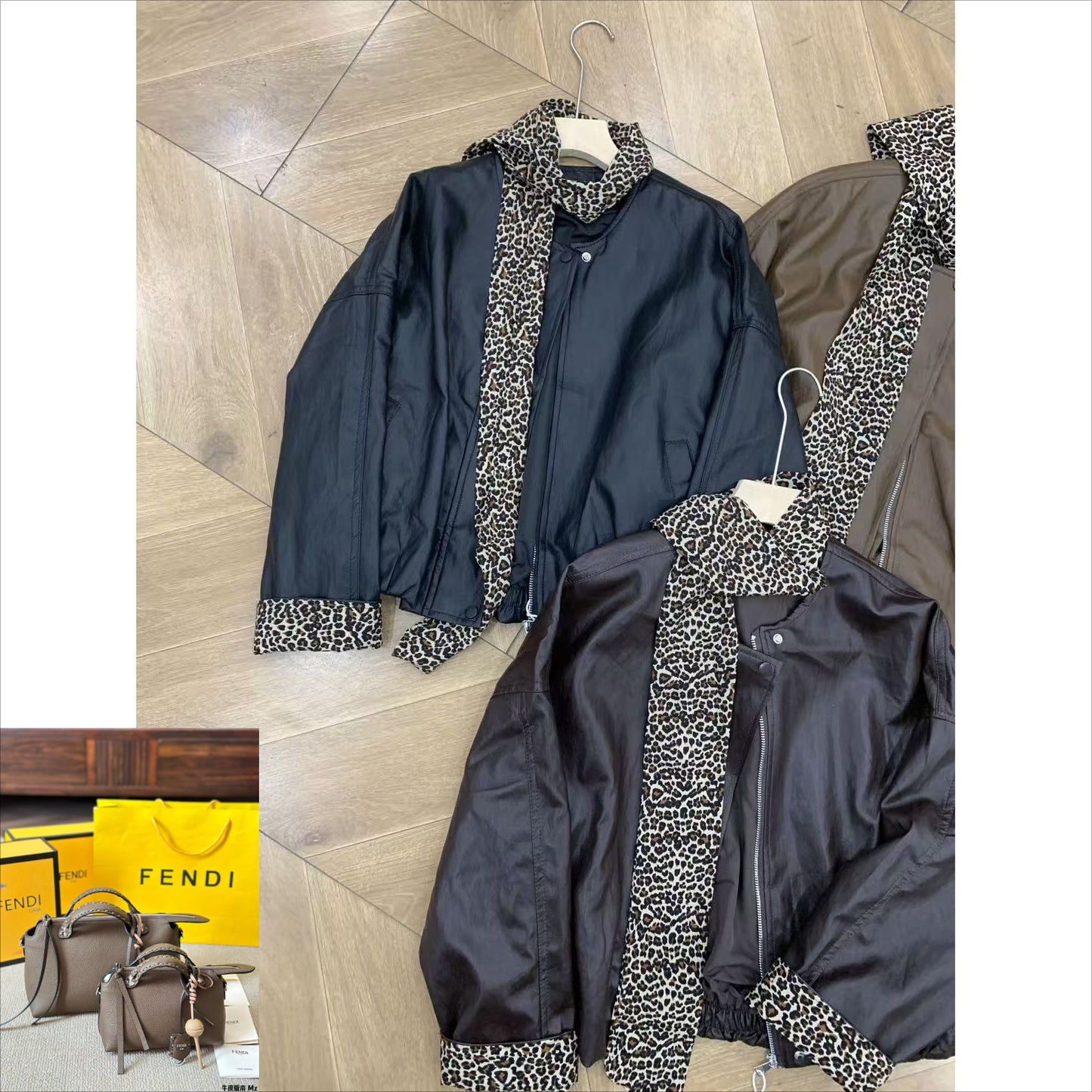 Korean Leopard Print Jacket  SAB151/SAB152